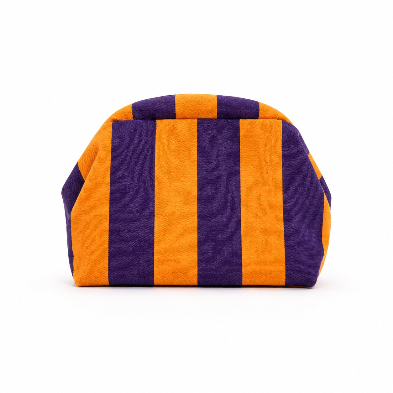 Bolsa Clutch Half Panama Rayas Naranja Morado