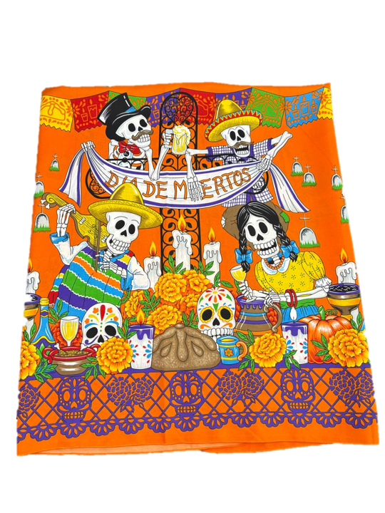 Mantel Borrachitos Naranja