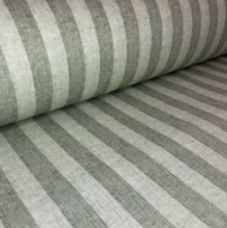 Tela Half Panamá - Ostara rayas sandia tropicana verde