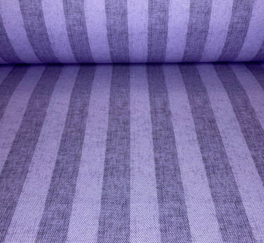 Tela Half Panamá - Ostara rayas sandia tropicana morado