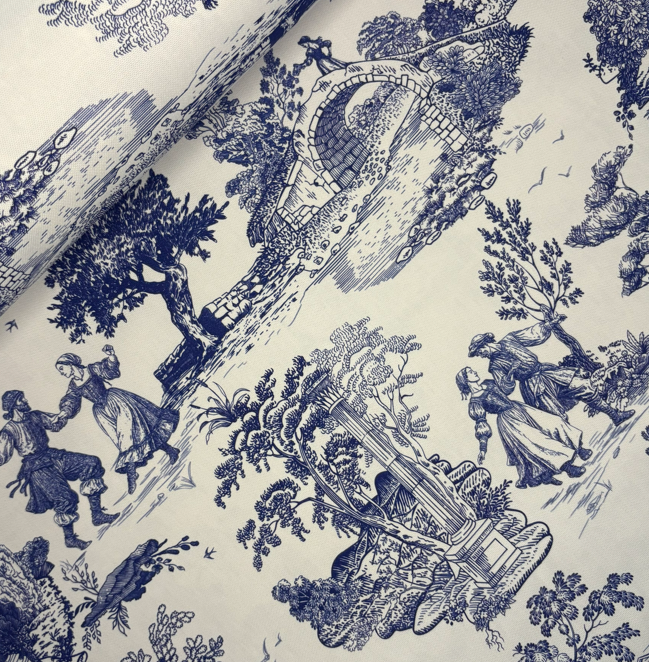 Arden Toile Azul 280cm de ancho