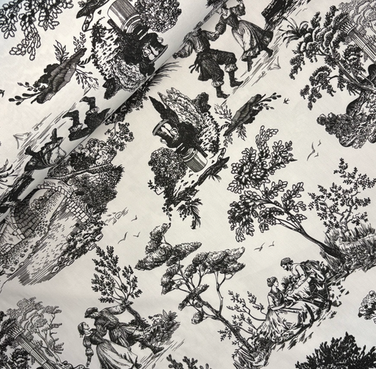Arden Toile Negro 280cm de ancho