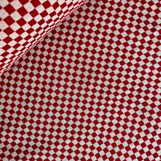 Domino Tejido Rojo