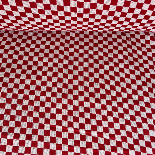 Domino Tejido Rojo