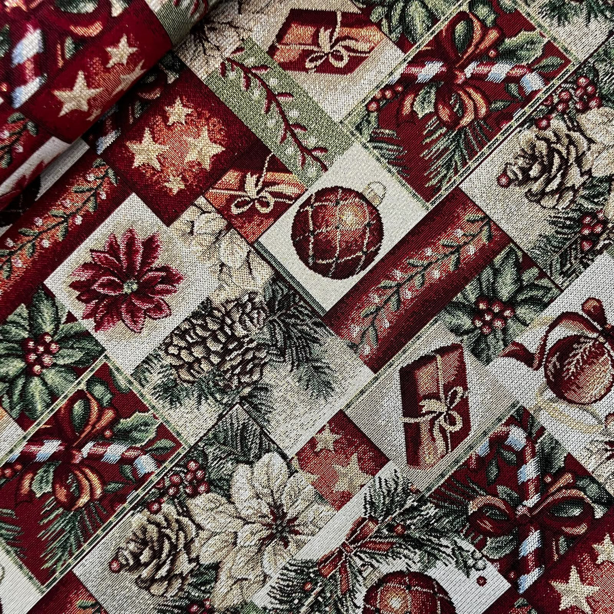 Gobelino Lurex - Navidad Tradicional