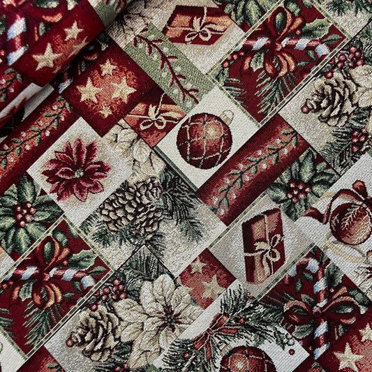 Gobelino Lurex - Navidad Tradicional