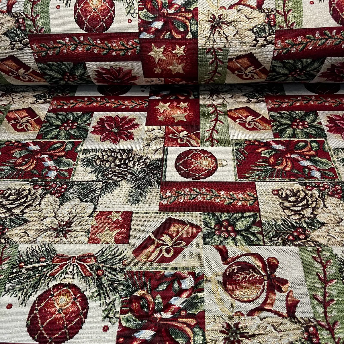 Gobelino Lurex - Navidad Tradicional