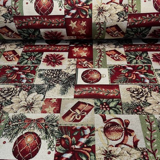 Gobelino Lurex - Navidad Tradicional