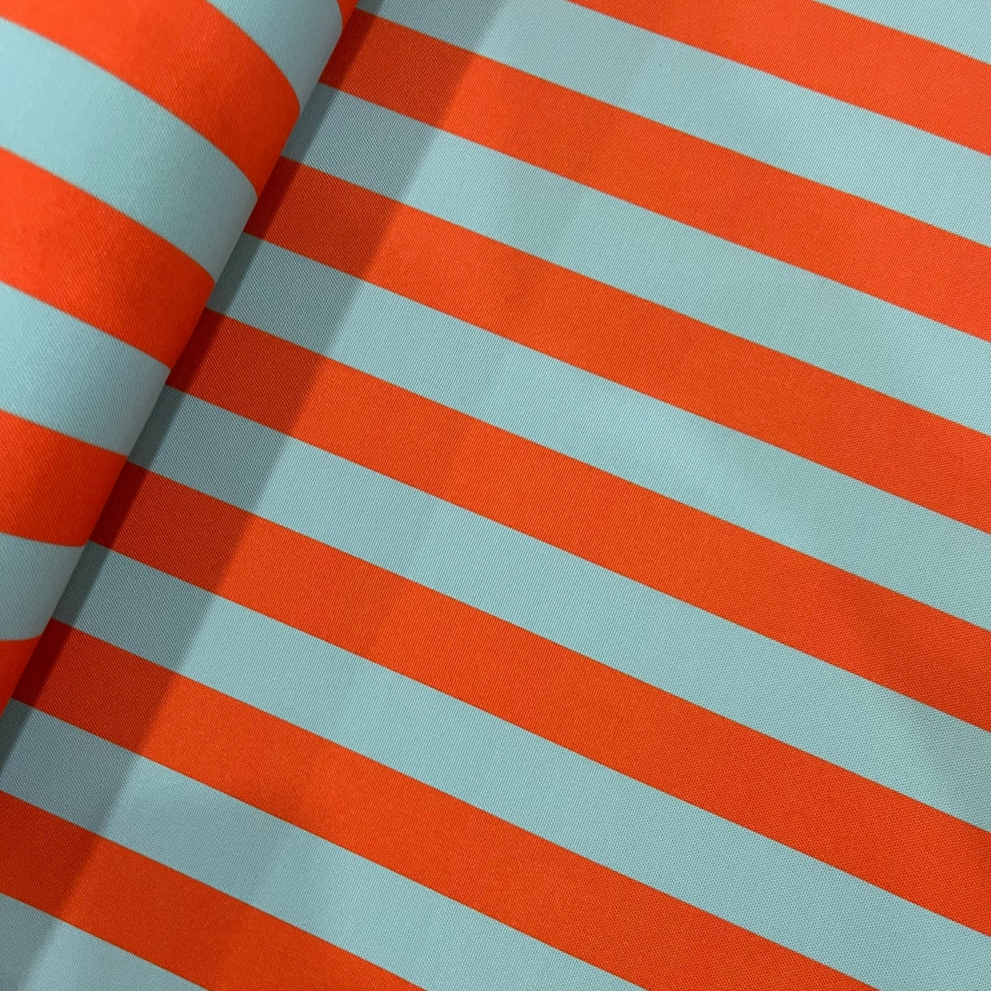 Half panama raya 4cm Naranja azul 2