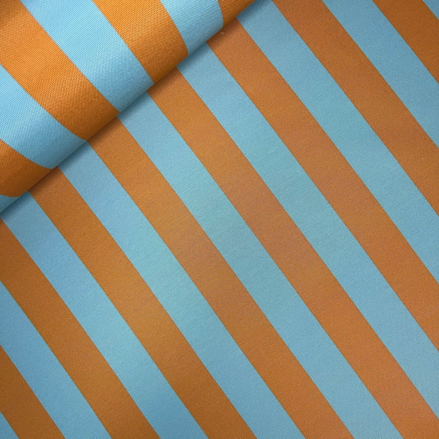 Half panama raya 4cm Azul cafe