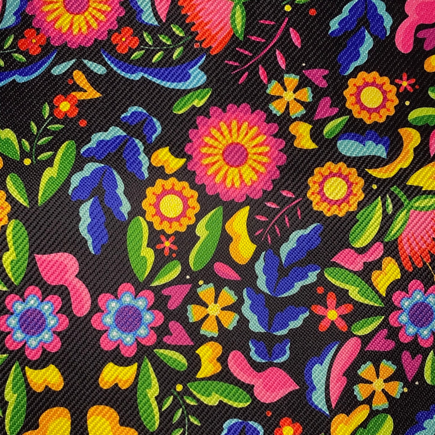 Gaucho - Otomi floral negro