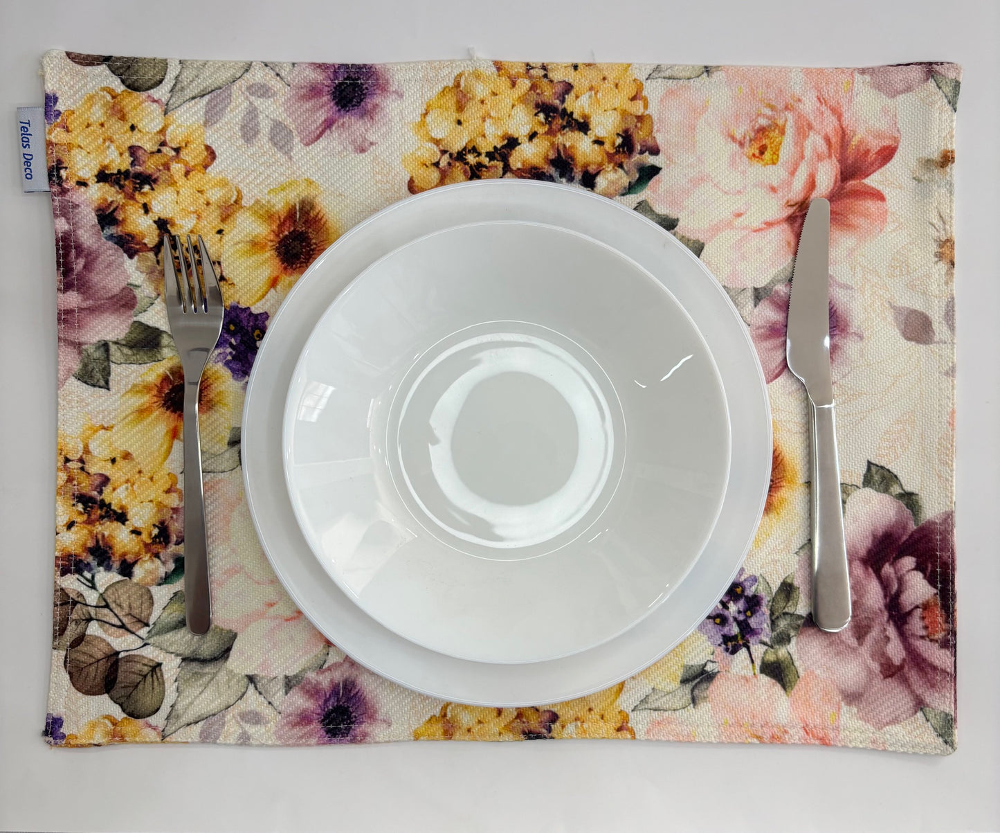 Mantel Individual - Fleur Principal