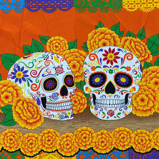 Tergal Ofrenda cempaxúchitl negro