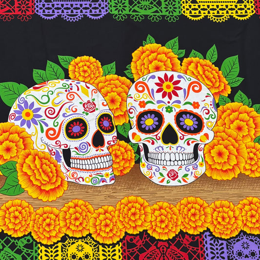 Tergal Ofrenda cempaxúchitl negra