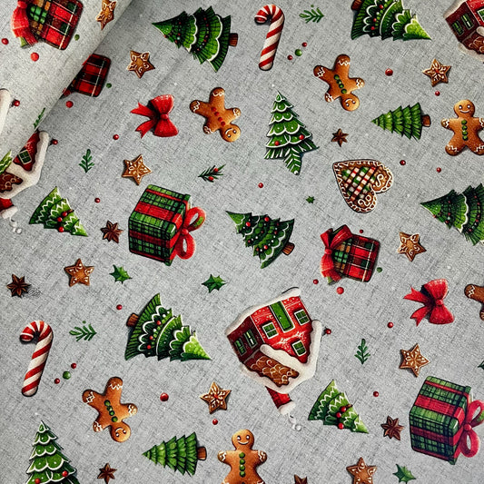 Half panama Lurex Navidad 9 2025