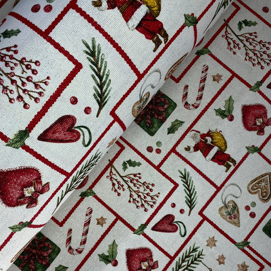 Panama Navidad Lurex Baston Navidad