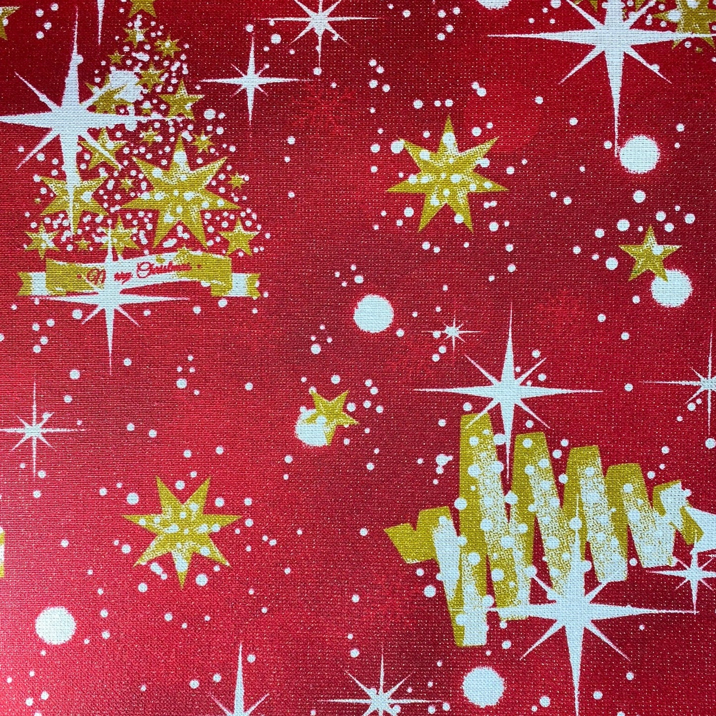 Panama Navidad Lurex Arbol Rojo