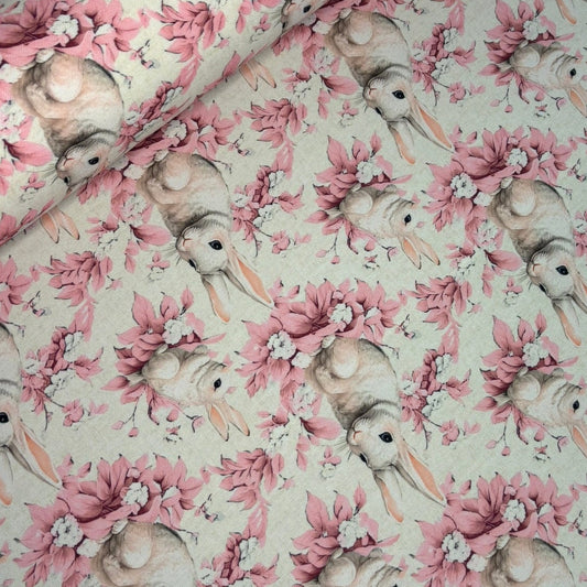 Half panama pascua flores rosas