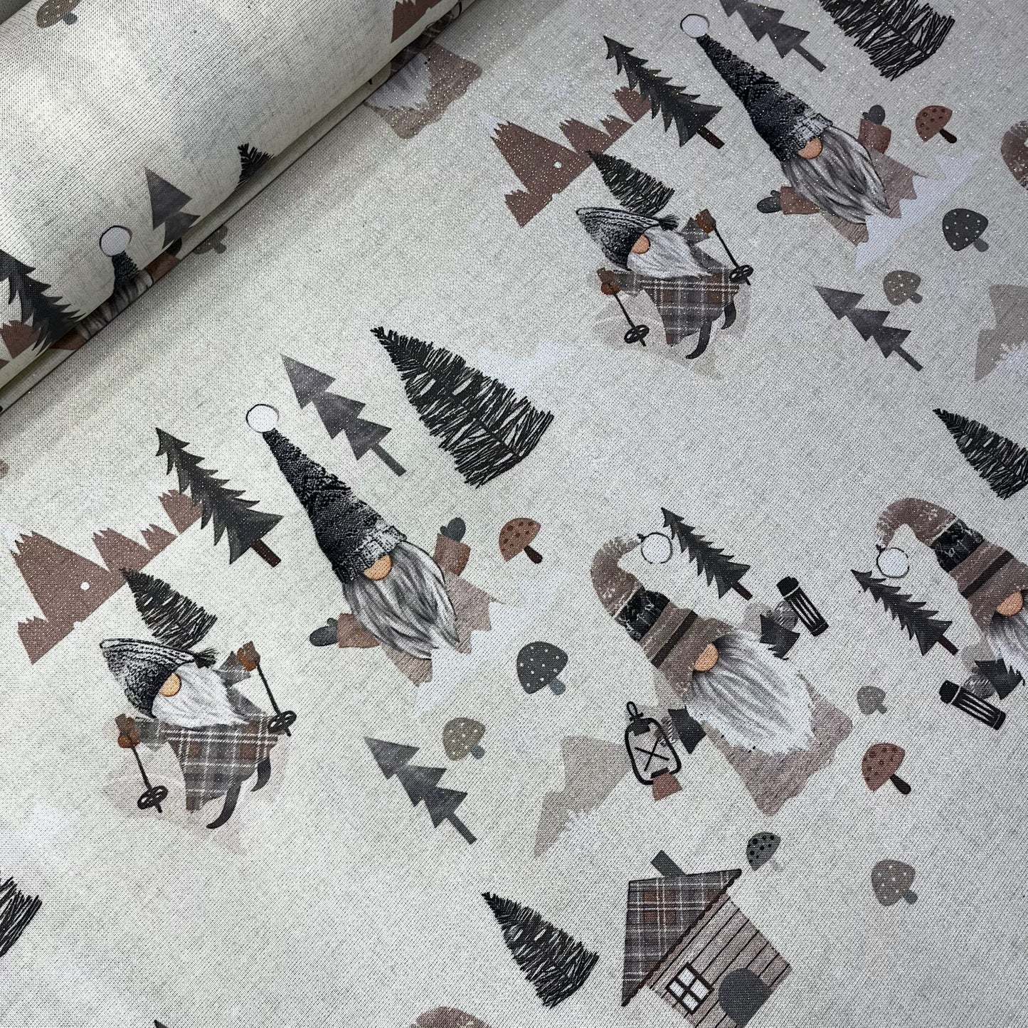 Half panama Lurex Gnomos