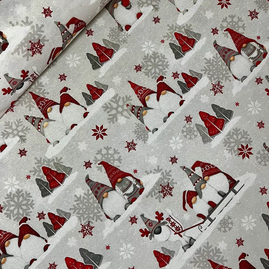 Half panama Lurex Gnomos