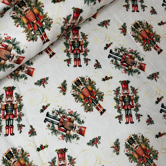 Half Panamá doble ancho Cascanueces navidad 101