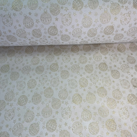 Jacquard Navidad Lurex - Holiday Oro