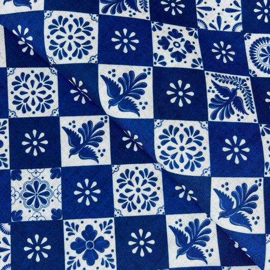 Half panama talavera mayolica