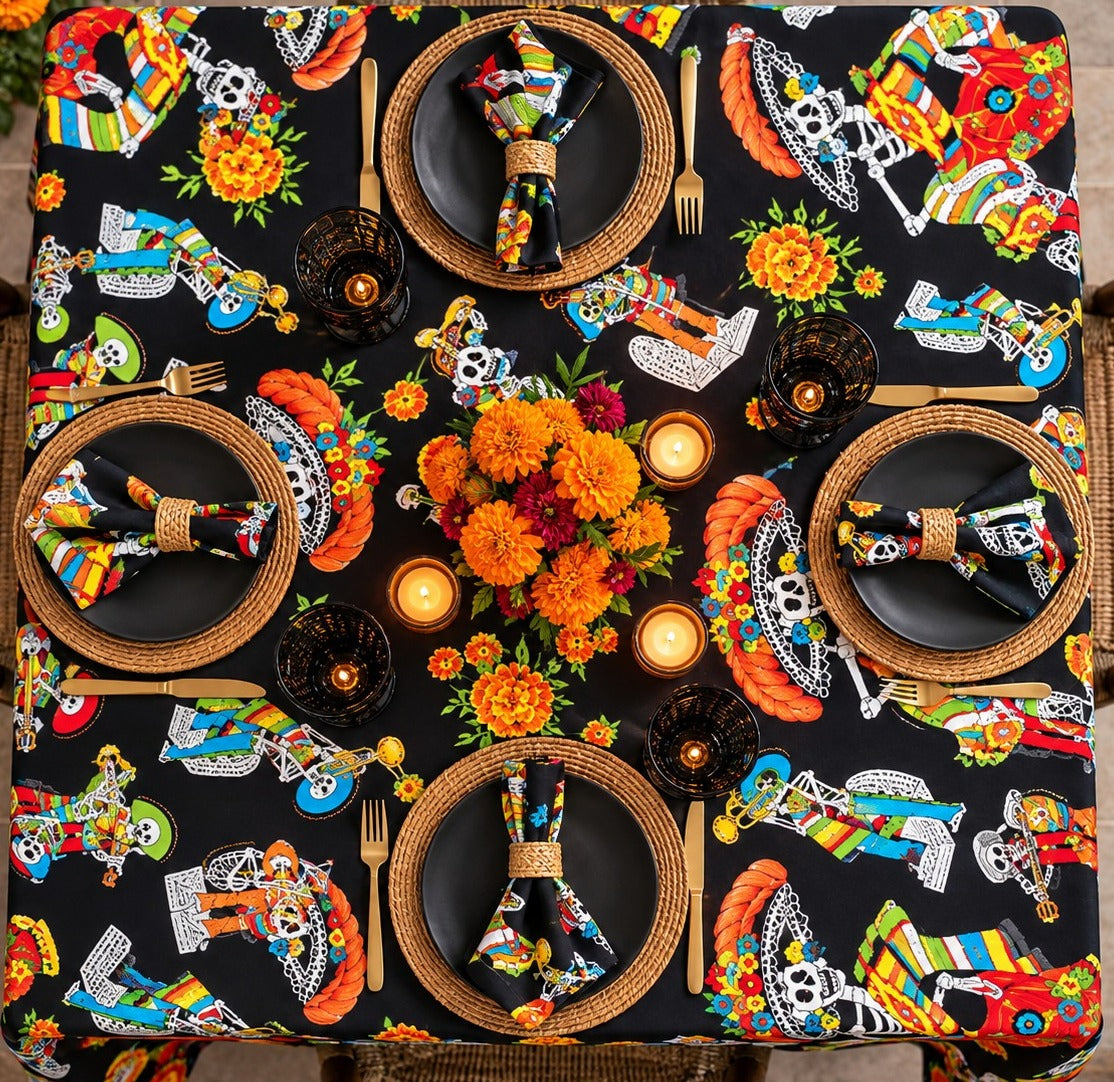 Mantel Día de Muertos - Bailarina