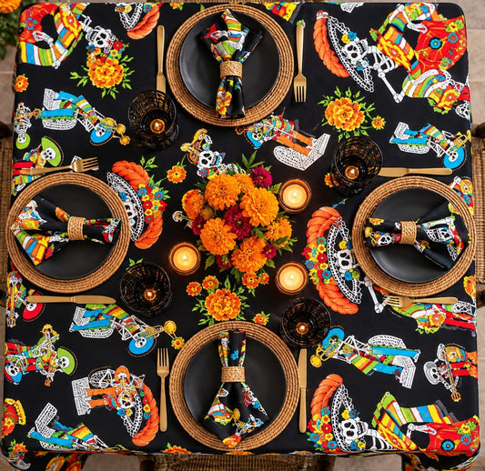 Mantel Día de Muertos - Bailarina