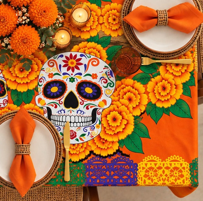 Mantel Día de Muertos - Ofrenda